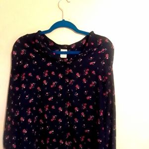 FADED GLORY BUTTON-UP BLOUSE